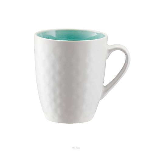 Porcelana Villa Italia - OPAL BLUE - Kubek z kamionki szaro-niebieski 450 ml