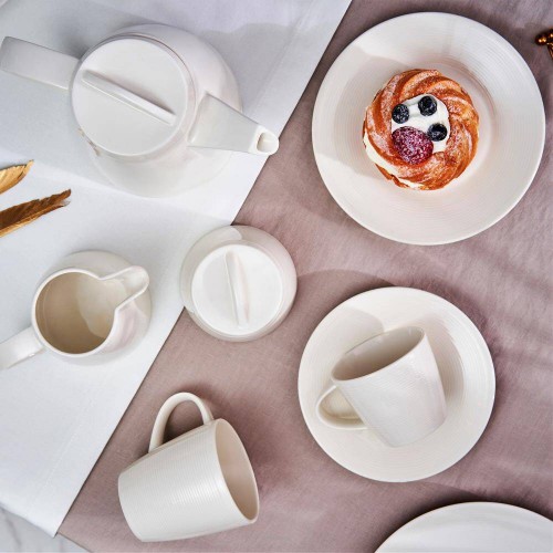 Porcelana Villa Italia - NEW YORK - Serwis obiadowo kawowy na 12 osób