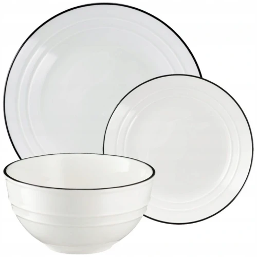 Porcelana Villa Italia - Nostalgia - Serwis obiadowy komplet talerzy na 6 osób