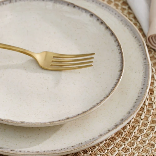 Porcelana Villa Italia - DIUNE - Serwis obiadowy Komplet talerzy na 6 osób 