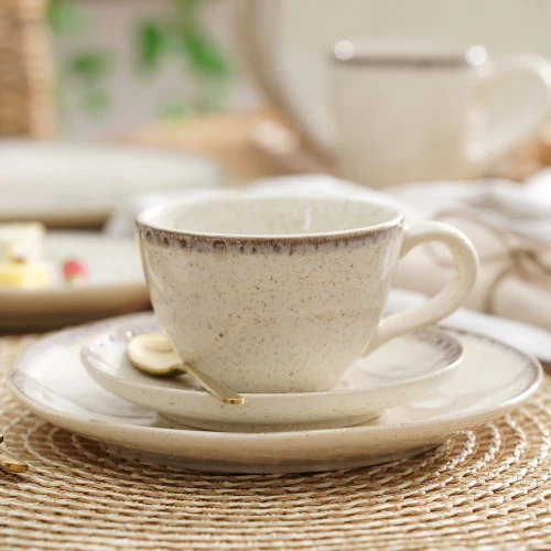 Porcelana Villa Italia - DIUNE - Zestaw kawowy na 6 osób