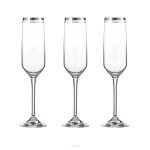 Kieliszki Villa Italia - APULIA PLATIN - Kieliszki do szampana 150 ml 6 sztuk