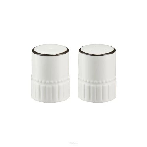 Porcelana Villa Italia - PILLAR - Solniczka z pieprzniczką porcelanowe