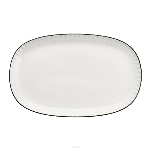 Porcelana Villa Italia - PILLAR - Półmisek porcelanowy owalny 36 cm
