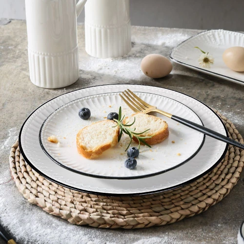 Porcelana Villa Italia - PILLAR - Serwis obiadowy na 6 osób z miseczkami