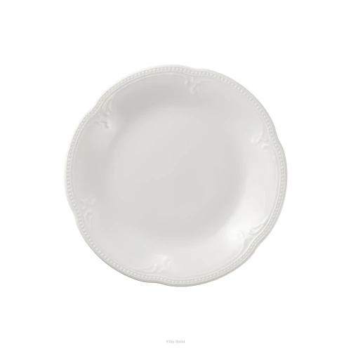 Porcelana Villa Italia - WHITE PRINCESS - Talerzyk deserowy 17 cm