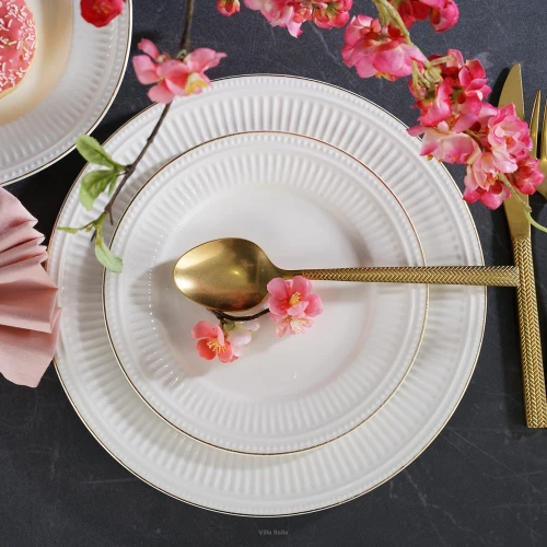 Porcelana Villa Italia -EUNICE - Serwis obiadowy na 6 osób 