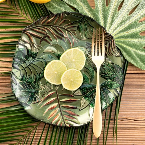 Villa Italia - Amazon - Talerzyk deserowy szklany 21 cm 