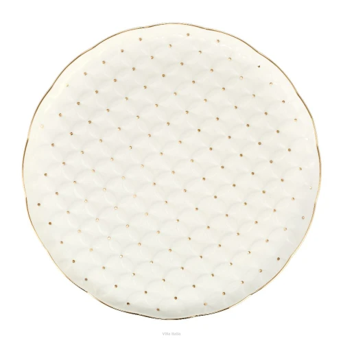 Villa Italia -ALEXIA  - Talerz do ciasta porcelanowy 32 cm