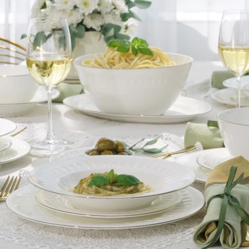 Porcelana Villa Italia - Mesyna Gold - obiadowy 12 os.    