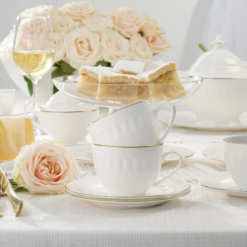 Porcelana Villa Italia - Mesyna Gold - serwis kawa/herbata 12/39