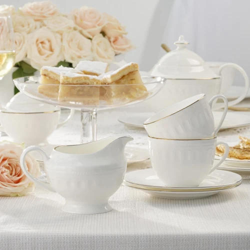 Porcelana Villa Italia - Mesyna Gold - serwis kawa/herbata 6/21