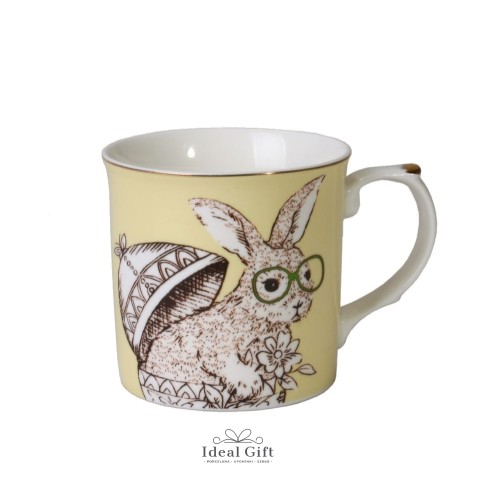 Porcelana Villa Italia - RABBIT 300 ml żółty