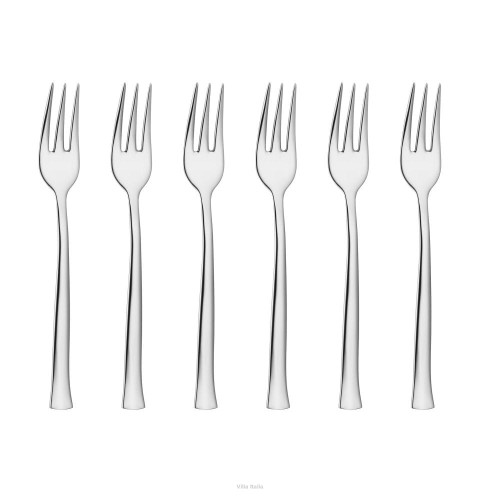 Sztućce Villa Italia - Sofia - Komplet 6 widelczyków do ciasta