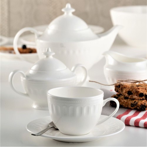 Porcelana Villa Italia - Mesyna White - serwis  do kawy/herbaty  12 /27 el.