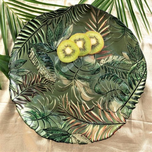 Villa Italia - Amazon - Talerz do ciasta szklany 32 cm