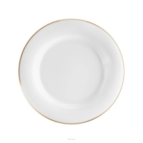 Porcelana Villa Italia - Plus Gold - Talerzyk deserowy śniadaniowy 21,5 cm