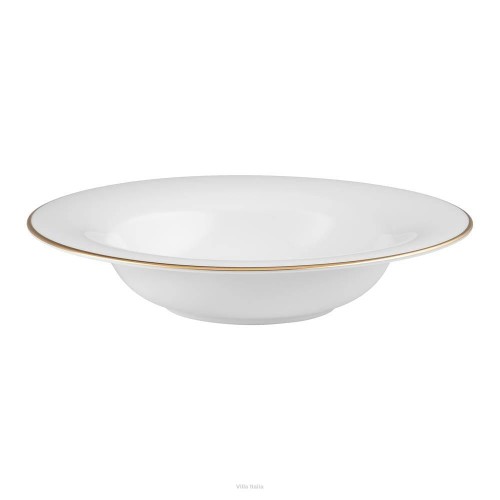 Porcelana Villa Italia - Plus Gold - Talerz głęboki 23 cm