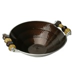 Villa Italia - Queen czekoladowy - Salaterka okrągła - głęboka 30 cm