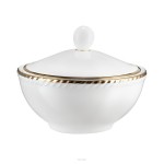 Porcelana Villa Italia - CAMILLA - Cukiernica porcelanowa złota linia