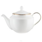 Porcelana Villa Italia - CAMILLA - dzbanek do herbaty złota linia 1,3 litra